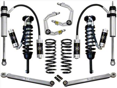 ICON Vehicle Dynamics 0 to 3.50-Inch Suspension Lift System with Billet Upper Control Arms; Stage 5 (03-09 4Runner)