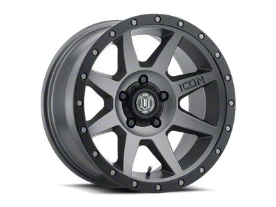 ICON Alloys Rebound Titanium 5-Lug Wheel; 17x8.5; 25mm Offset (07-13 Tundra)
