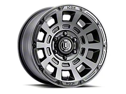 ICON Alloys Thrust Smk Satin Black 5-Lug Wheel; 17x8.5; 25mm Offset (07-13 Tundra)