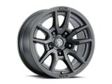 ICON Alloys Vector 5 Satin Black 5-Lug Wheel; 17x8.5; 25mm Offset (07-13 Tundra)