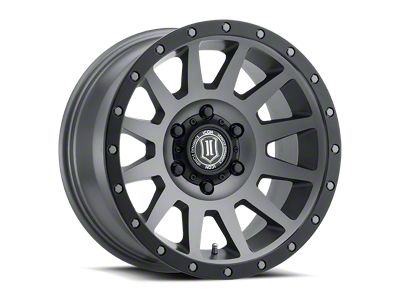 ICON Alloys Compression Titanium 6-Lug Wheel; 17x8.5; 25mm Offset (24-25 Tacoma)