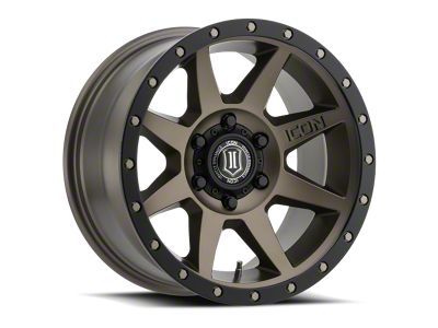 ICON Alloys Rebound Bronze 6-Lug Wheel; 17x8.5; 0mm Offset (24-25 Tacoma)