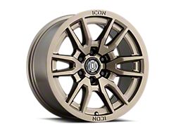 ICON Alloys Vector 6 Bronze 6-Lug Wheel; 17x8.5; 25mm Offset (24-25 Tacoma)