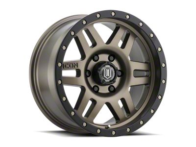 ICON Alloys Six Speed Bronze 6-Lug Wheel; 17x8.5; 0mm Offset (25-26 4Runner)
