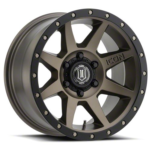 ICON Alloys Toyota 4-Runner Rebound Pro Satin Black 6-Lug