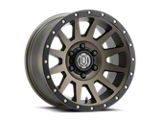 ICON Alloys Compression Bronze 6-Lug Wheel; 17x8.5; 25mm Offset (21-26 Bronco, Excluding Raptor)