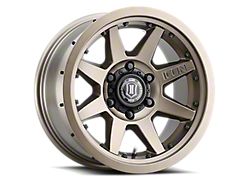 ICON Alloys Rebound Pro Bronze Wheel; 17x8.5; -6mm Offset (20-25 Jeep Gladiator JT)