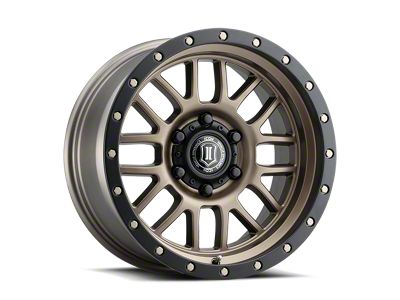 ICON Alloys Alpha Bronze 6-Lug Wheel; 17x8.5; 0mm Offset (16-23 Tacoma)