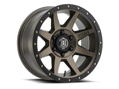 ICON Alloys Rebound Bronze 6-Lug Wheel; 18x9; 25mm Offset (16-23 Tacoma)