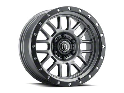 ICON Alloys Alpha Titanium 6-Lug Wheel; 17x8.5; 0mm Offset (22-25 Tundra)