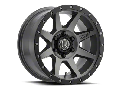 ICON Alloys Rebound Titanium 6-Lug Wheel; 17x8.5; 0mm Offset (22-25 Tundra)