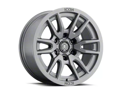 ICON Alloys Vector 6 Titanium 6-Lug Wheel; 17x8.5; 0mm Offset (22-25 Tundra)