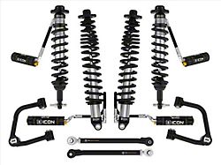 ICON Vehicle Dynamics 3 to 4-Inch Suspension Lift System with Tubular Upper Control Arms; Stage 6 (21-25 Bronco w/o Sasquatch Package, Excluding Raptor)
