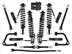 ICON Vehicle Dynamics 3 to 4-Inch Suspension Lift System with Tubular Upper Control Arms; Stage 8 (21-25 Bronco w/o Sasquatch Package, Excluding Raptor)