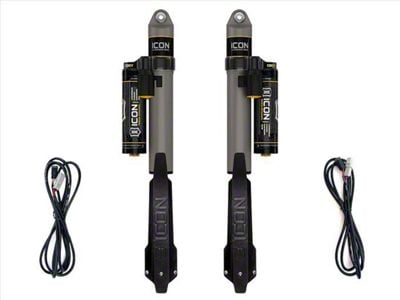 ICON Vehicle Dynamics V.S. 2.5 Series Rear Piggyback Shocks with CDEV for 1.50-Inch Lift (20-25 3.6L Jeep Gladiator JT w/o eTorque)