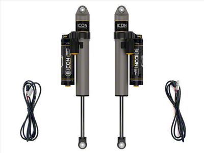 ICON Vehicle Dynamics V.S. 2.5 Series Rear Piggyback Shocks with CDEV for 2.50-Inch Lift (18-25 3.6L Jeep Wrangler JL w/o eTorque)