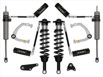 ICON Vehicle Dynamics 1.25 to 3-Inch Suspension Lift System with Billet Upper Control Arms; Stage 4 (24-25 4WD Tacoma, Excluding Limited, Trailhunter & TRD Pro)