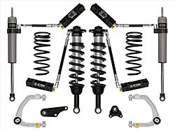 ICON Vehicle Dynamics 1.25 to 3-Inch Suspension Lift System with Billet Upper Control Arms and Triple Rate Rear Springs; Stage 5 (24-26 4WD Tacoma, Excluding Limited, Trailhunter & TRD Pro)