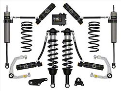 ICON Vehicle Dynamics 1.25 to 3-Inch Suspension Lift System with Billet Upper Control Arms and Triple Rate Rear Springs; Stage 6 (24-26 4WD Tacoma, Excluding Limited, Trailhunter & TRD Pro)