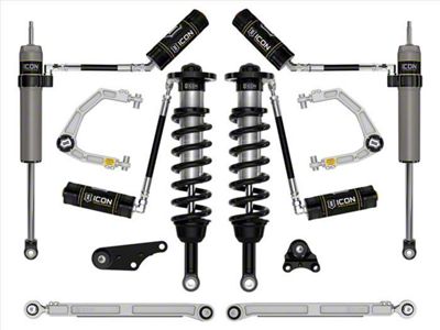 ICON Vehicle Dynamics 1.25 to 3-Inch Suspension Lift System with Billet Upper Control Arms; Stage 7 (24-25 4WD Tacoma, Excluding Limited, Trailhunter & TRD Pro)