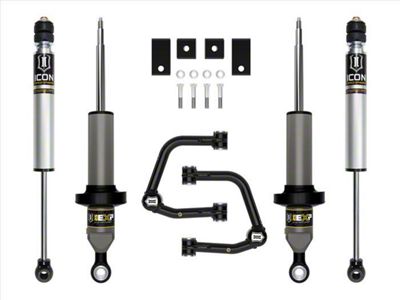 ICON Vehicle Dynamics 0 to 3-Inch Suspension Lift System with Tubular Upper Control Arms; Stage 2 (22-25 Tundra w/o Load-Leveling Air System, Excluding TRD Pro)