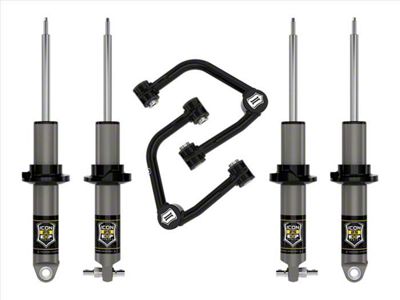 ICON Vehicle Dynamics 0 to 3-Inch Suspension Lift System with Tubular Upper Control Arms; Stage 2 (21-25 Bronco w/ Sasquatch Package, Badlands, First Edition, Excluding Raptor & Wildtrack)