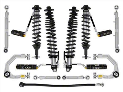 ICON Vehicle Dynamics 2 to 3-Inch Suspension Lift System with Billet Heavy Duty Upper Control Arms; Stage 7 (21-25 Bronco w/ Sasquatch Package, Excluding Raptor)