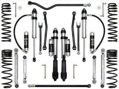 ICON Vehicle Dynamics 2.50-Inch Suspension Lift System with Billet Rear Lower Links; Stage 8 (20-25 Jeep Gladiator JT)