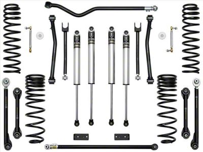 ICON Vehicle Dynamics 2.50-Inch Suspension Lift System with Tubular Rear Lower Links; Stage 5 (20-25 Jeep Gladiator JT)