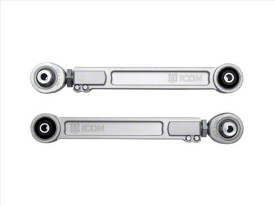 ICON Vehicle Dynamics Billet Rear Adjustable Upper Links for 0 to 2-Inch Lift (20-25 Jeep Gladiator JT)