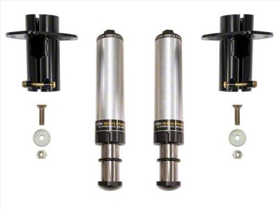 ICON Vehicle Dynamics Front Hydraulic Bump Stop Kit (07-25 Jeep Wrangler JK & JL, Excluding 4xe & Rubicon 392)