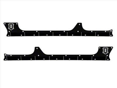 ICON Impact Off-Road Armor PRO Series Rocker Panel Body Armor (18-25 Jeep Wrangler JL 4-Door)
