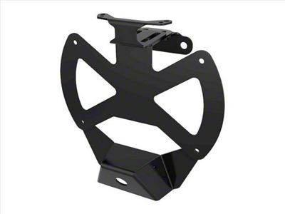 ICON Impact Off-Road Armor License Plate Relocation Kit (18-25 Jeep Wrangler JL)