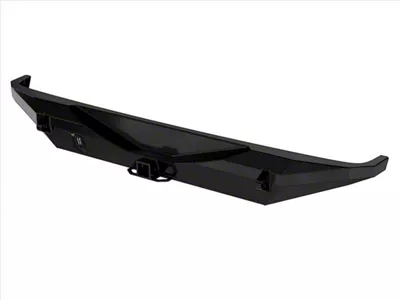 ICON Impact Off-Road Armor PRO Series Rear Bumper with Hitch (18-25 Jeep Wrangler JL)