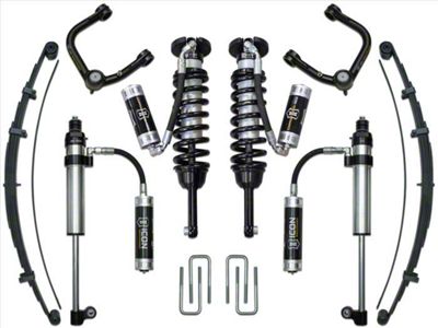 ICON Vehicle Dynamics 0 to 2.75-Inch Suspension Lift System with Tubular Upper Control Arms; Stage 8 (16-23 4WD Tacoma)