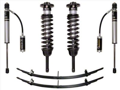 ICON Vehicle Dynamics 0 to 3.50-Inch Suspension Lift System; Stage 2 (05-15 4WD Tacoma)