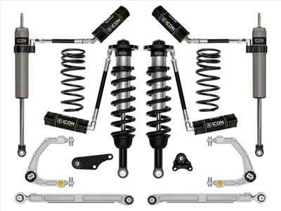 ICON Vehicle Dynamics 1.25 to 3-Inch Suspension Lift System with Billet Upper Control Arms and Triple Rate Rear Springs; Stage 7 (24-25 4WD Tacoma, Excluding Limited, Trailhunter & TRD Pro)
