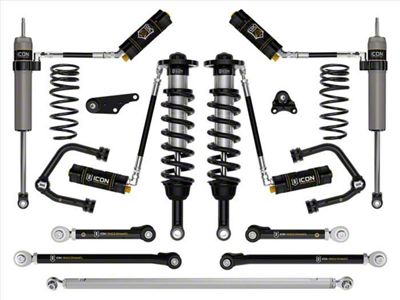 ICON Vehicle Dynamics 1.25 to 3-Inch Suspension Lift System with Tubular Upper Control Arms; Stage 11 (24-25 4WD Tacoma, Excluding Limited, Trailhunter & TRD Pro)