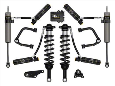 ICON Vehicle Dynamics 1.25 to 3-Inch Suspension Lift System with Tubular Upper Control Arms; Stage 6 (24-25 4WD Tacoma, Excluding Limited, Trailhunter & TRD Pro)