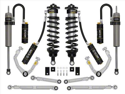 ICON Vehicle Dynamics 1.25 to 3.25-Inch 3.0 Suspension Lift System with Billet Upper Control Arms; Stage 1 (22-25 Tundra w/o Load-Leveling Air System, Excluding TRD Pro)