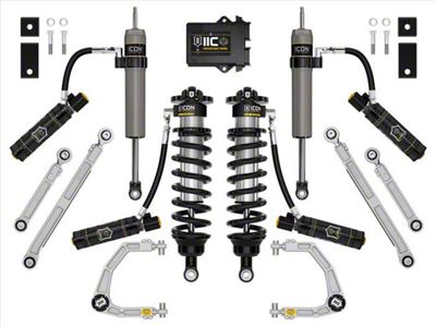 ICON Vehicle Dynamics 1.25 to 3.25-Inch 3.0 Suspension Lift System with Billet Upper Control Arms; Stage 4 (22-25 Tundra w/o Load-Leveling Air System, Excluding TRD Pro)
