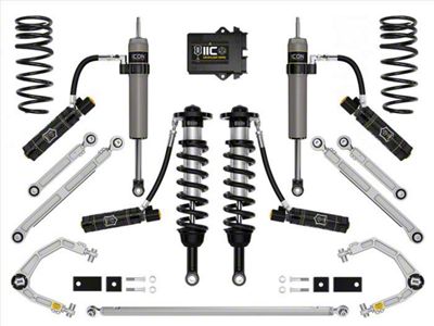 ICON Vehicle Dynamics 1.25 to 3.50-Inch Suspension Lift System with Billet Upper Control Arms; Stage 14 (22-25 Tundra w/o Load-Leveling Air System, Excluding TRD Pro)