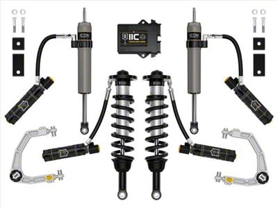 ICON Vehicle Dynamics 1.25 to 3.50-Inch Suspension Lift System with Billet Upper Control Arms; Stage 12 (22-25 Tundra w/o Load-Leveling Air System, Excluding TRD Pro)