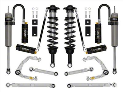 ICON Vehicle Dynamics 1.25 to 3.50-Inch Suspension Lift System with Billet Upper Control Arms; Stage 10 (22-25 Tundra w/o Load-Leveling Air System, Excluding TRD Pro)