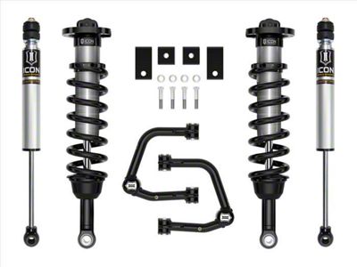 ICON Vehicle Dynamics 1.25 to 3.50-Inch Suspension Lift System with Tubular Upper Control Arms; Stage 4 (22-25 Tundra w/o Load-Leveling Air System, Excluding TRD Pro)