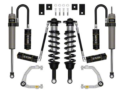 ICON Vehicle Dynamics 1.25 to 3.50-Inch Suspension Lift System with Tubular Upper Control Arms; Stage 7 (22-25 Tundra w/o Load-Leveling Air System, Excluding TRD Pro)
