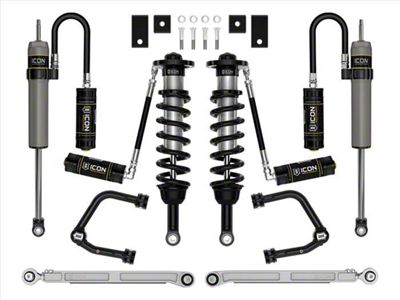 ICON Vehicle Dynamics 1.25 to 3.50-Inch Suspension Lift System with Tubular Upper Control Arms; Stage 8 (22-25 Tundra w/o Load-Leveling Air System, Excluding TRD Pro)
