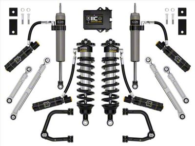 ICON Vehicle Dynamics 2 to 3.25-Inch 3.0 Suspension Lift System with Tubular Upper Control Arms; Stage 4 (22-25 Tundra w/o Load-Leveling Air System, Excluding TRD Pro)