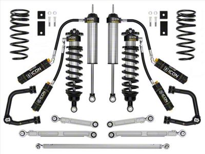 ICON Vehicle Dynamics 2 to 3.25-Inch 3.0 TRD Suspension Lift System with Tubular Upper Control Arms; Stage 3 (22-25 Tundra w/o Load-Leveling Air System, Excluding TRD Pro)