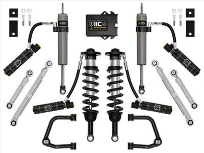 ICON Vehicle Dynamics 2 to 3.50-Inch Suspension Lift System with Tubular Upper Control Arms; Stage 13 (22-25 Tundra w/o Load-Leveling Air System, Excluding TRD Pro)